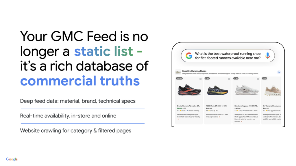 Der Google Merchant Center Feed ist keine statische Liste von Produkten, sondern eine wichtige Datenbasis für Shopping Kampagnen.